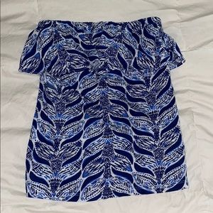 Strapless Lilly Pulitzer tip